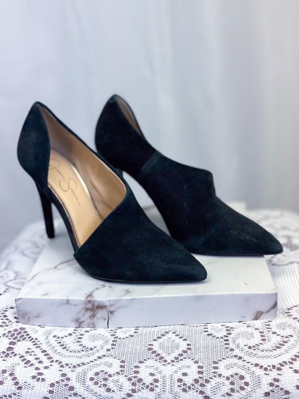 Jessica Simpson D'Orsay Pumps Cenya Dress Womens Shoes Size 8 - Picture 2 of 9